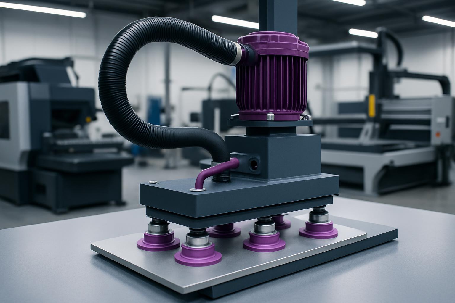 Vacuum table pad